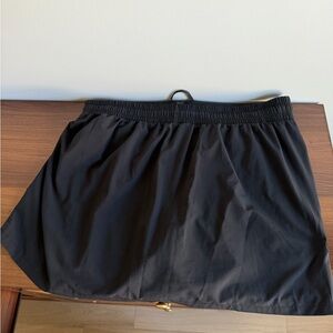 all in motion Black Athletic Skort with Logo Tag
